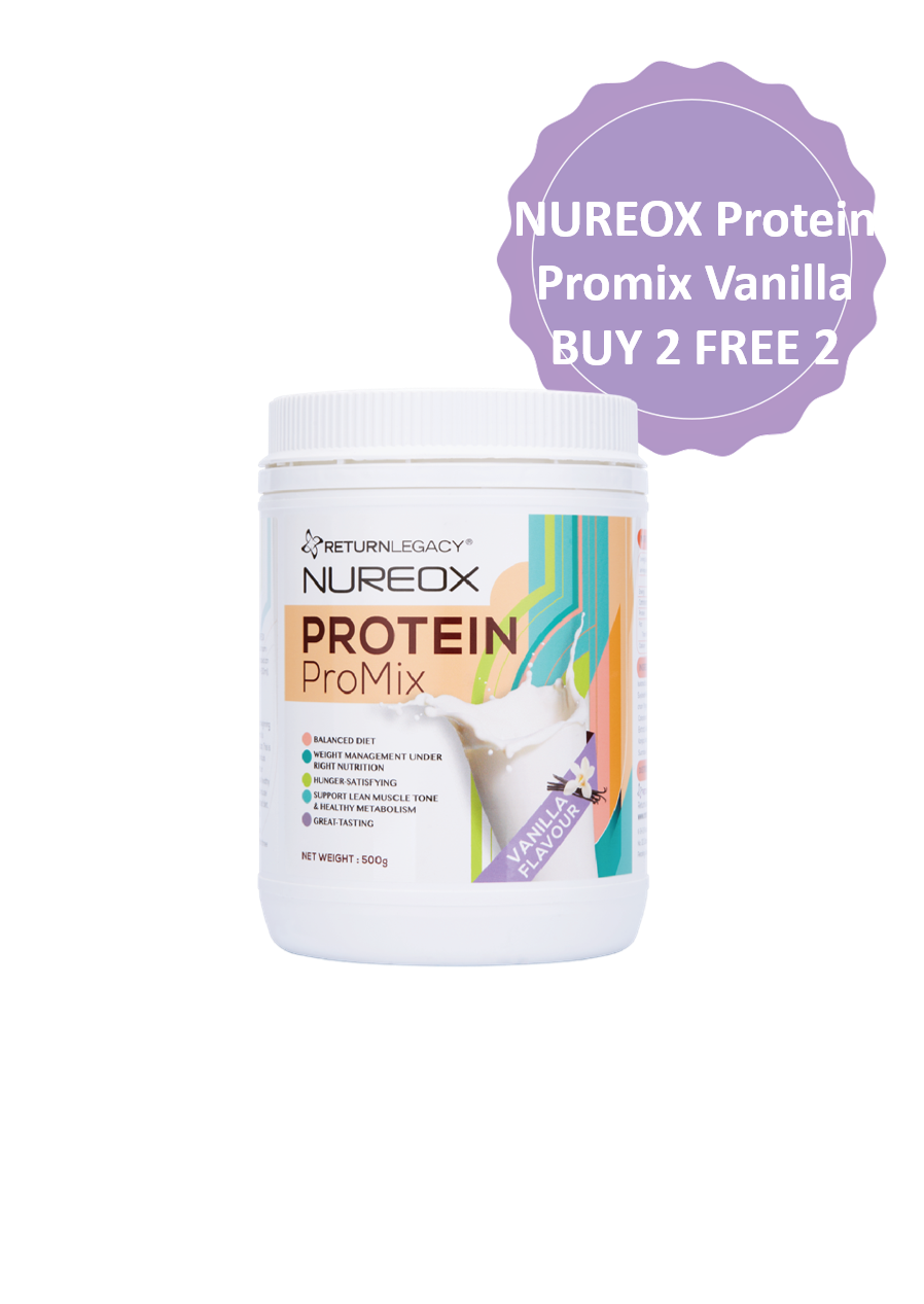 NUREOX Protein Promix Vanilla (BUY 2 FREE 2)